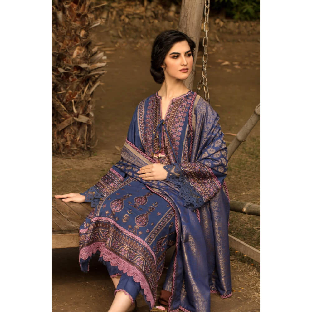 Sobia Nazir, Winter Shawl, Design 2B