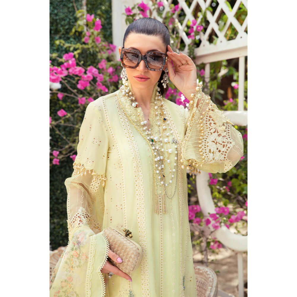 Maria B Eid Lawn'22, EL-22-04-Yellow