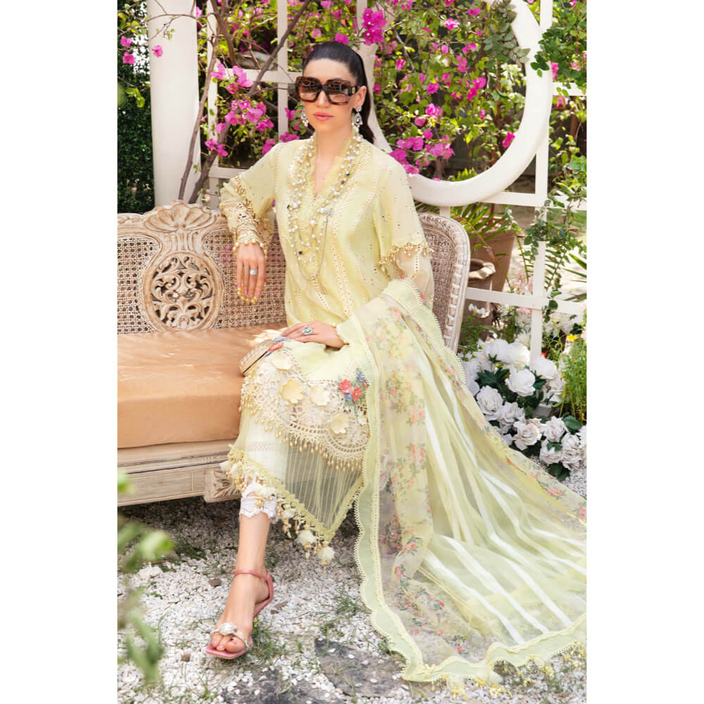 Maria B Eid Lawn'22, EL-22-04-Yellow