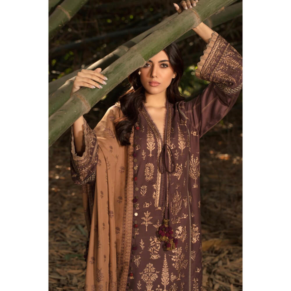 Sobia Nazir, Winter Shawl, Design 3A